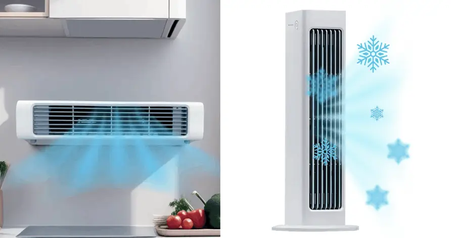 BreezaMax portable cooling fan