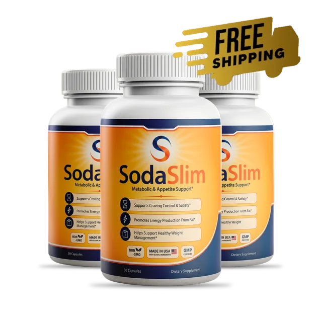 3 bottles SodaSlim